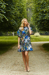 Sammy Cotton Floral Skimmer Dress