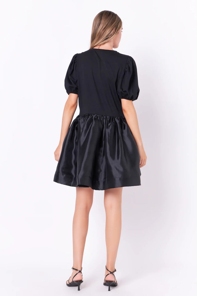 Black Organza Dress