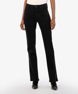 Ana High Rise Fab Ab Flare | Black