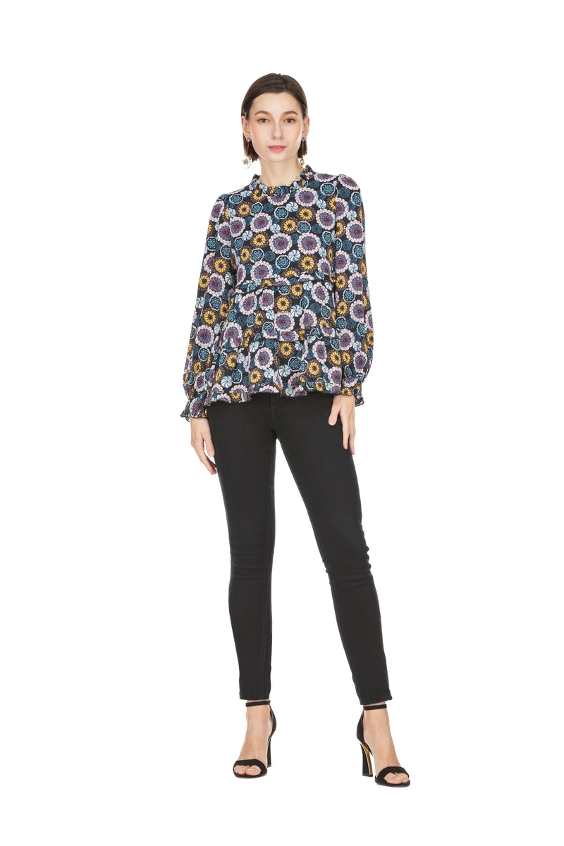 Retro Fields Top