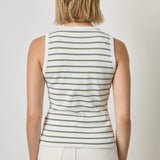 Sage Stripe Tank