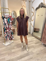 Wilhelmina Dress | Wine