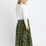 Annie Fall Floral Skirt