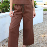 Chocolate Denim Pants