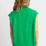 Green Hi Lo Sweater