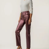 Blair High Rise | Burgundy