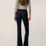 Stella High Rise Flare | Dark Wash