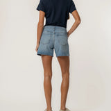 Jane Long Shorts | Medium Wash