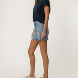Jane Long Shorts | Medium Wash