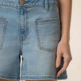 Jane Shorts | Light Wash