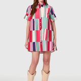 Dock Dress | Woodland Stripes