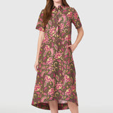 City Dress | Raspberry Garden