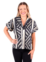 Rhett Top | Plaid Noir