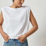 Boatneck Top | White