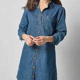 Denim Shirt Dress