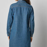 Denim Shirt Dress
