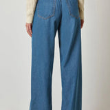 Denim Drawcord Pants