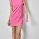 Saddle Sleeve Shift Dress