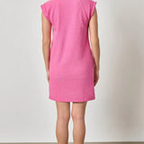 Saddle Sleeve Shift Dress