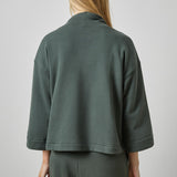 Scrunch Neck Pullover