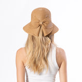 Petal Bucket Hat with Bow