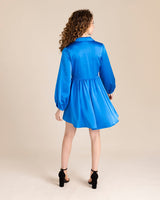 Calista Dress | Cobalt