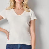 Short Sleeve V-Neck