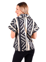 Rhett Top | Plaid Noir