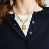 Bird Bam Mahjong Pearl Necklace