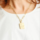 Bird Bam Mahjong Paperclip Necklace