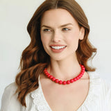 Red Bead Necklace