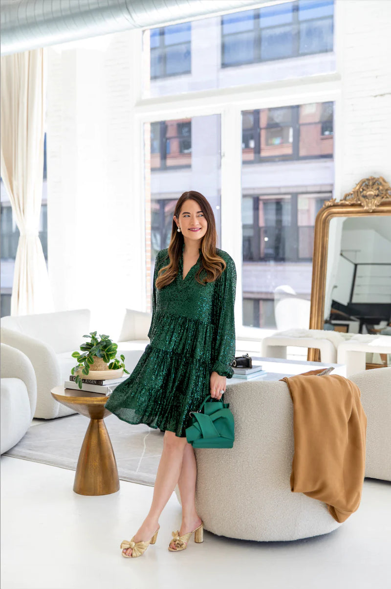 The Charlotte Sequin | Emerald