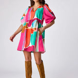 Gigi Dress | Stained Glass