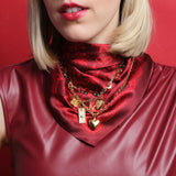 Cherry Lace Scarf