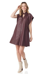 Wilhelmina Dress | Wine
