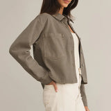 All Day Denim Jacket | Pebble