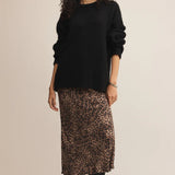 Izabel Leopard Skirt