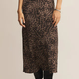 Izabel Leopard Skirt
