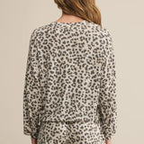 Lux Leopard Long Sleeve Top