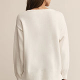 All Around Sweater | White