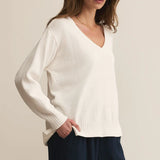 All Around Sweater | White