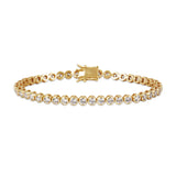 Bezel Tennis Bracelet | 6.5in