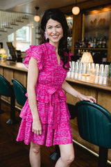 Delilah Dress | Magenta