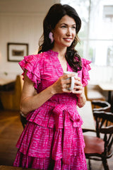 Delilah Dress | Magenta