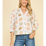 Summer Floral Top