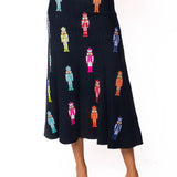 Navy Nutcracker Skirt