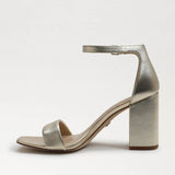 Daniella Block Heel | Metallic Gold