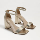 Daniella Block Heel | Metallic Gold