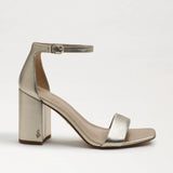 Daniella Block Heel | Metallic Gold