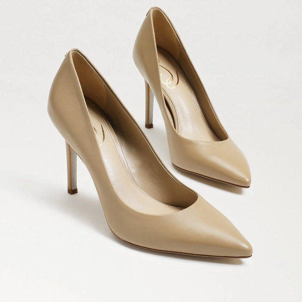 Hazel Pointed Toe Pump | Soft Beige
